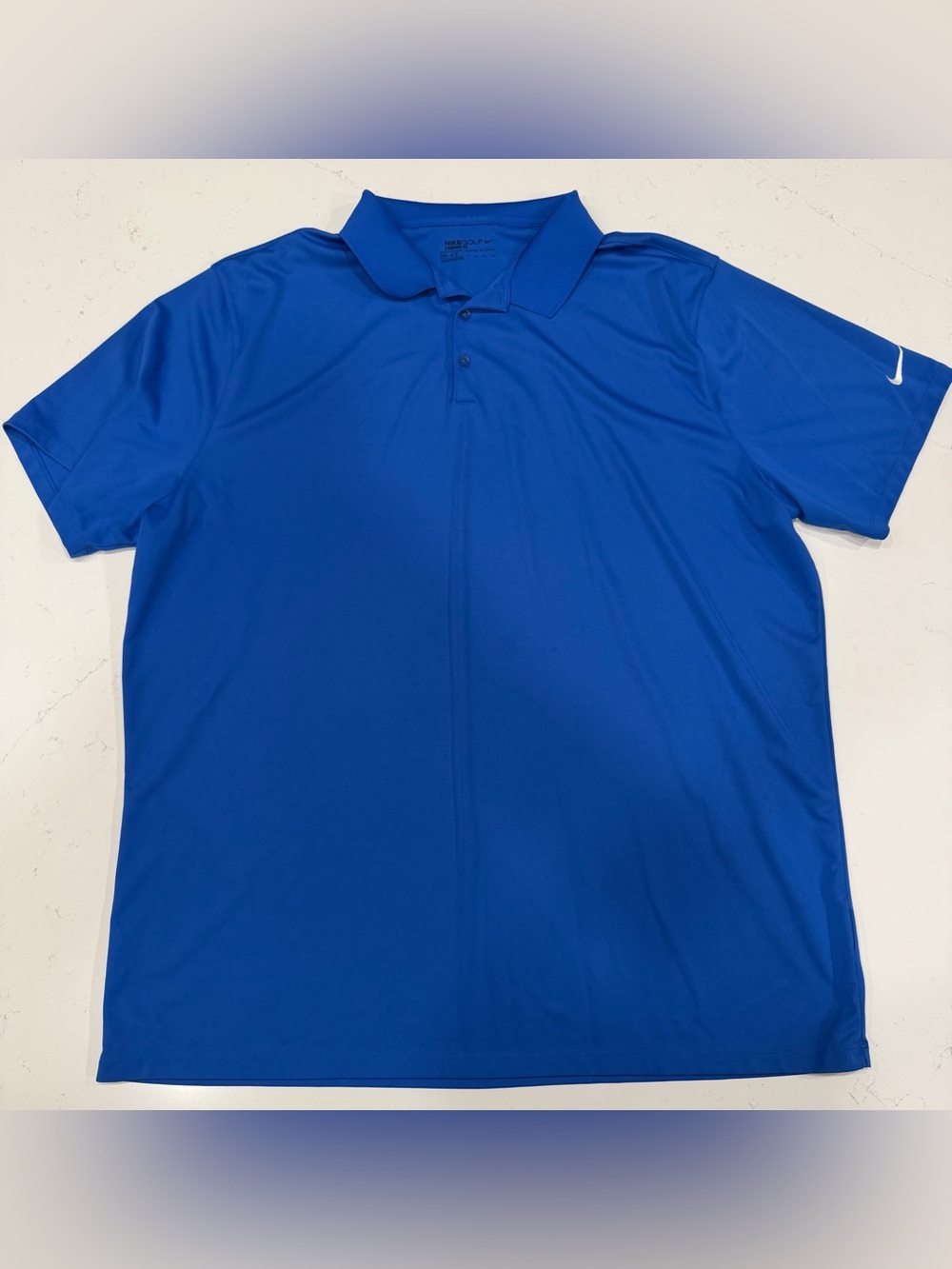 Nike Men’s Blue Dri-FIT Polo Shirt 3XL